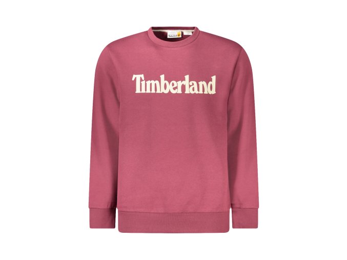 Športová Pánska Mikina bez zipsu TIMBERLAND Červená (Velkost 3XL, Farba Červená)