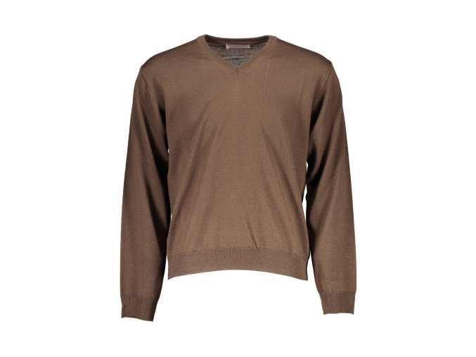 Elegantný Pánsky Sveter ROMEO GIGLI Hnedá (Velkost 2XL, Farba Hnedá)