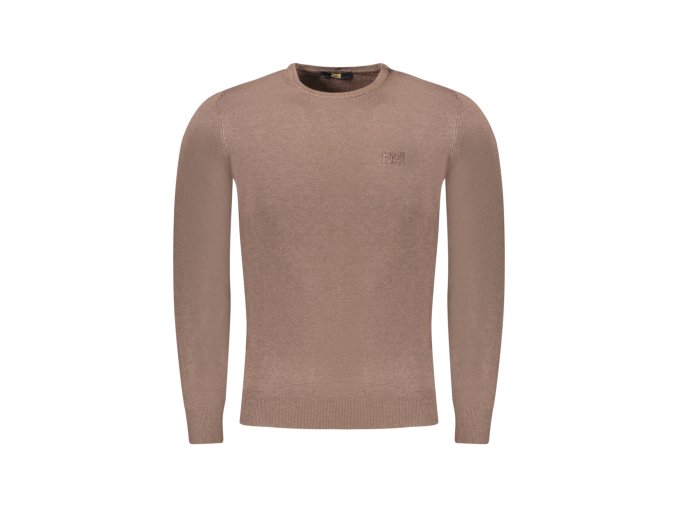 Elegantný Pánsky Pulóver CAVALLI CLASS Hnedá (Velkost 2XL, Farba Hnedá)