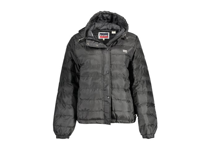 Kvalitná Dámska Zimná Bunda LEVI'S Čierna (Velkost M, Farba Čierna)