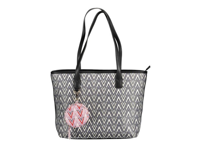 Štýlová Dámska Kabelka VALENTINO BAGS  34X28X15cm  Čierna (Velkost UNI, Farba Čierna)