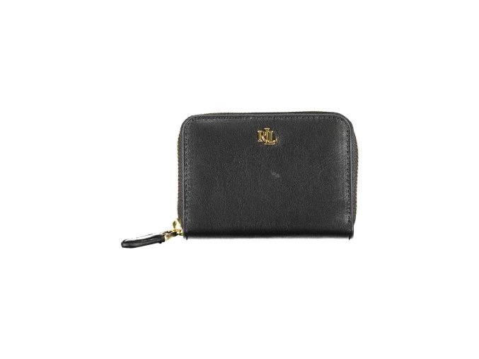 Praktická Dámska Peňaženka RALPH LAUREN 12X8X3cm Čierna (Velkost UNI, Farba Čierna)
