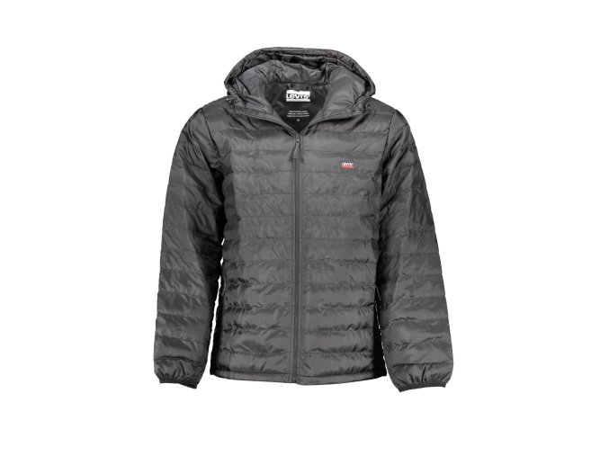 Kvalitná Pánska Zimná Bunda LEVI'S Čierna (Velkost 2XL, Farba Čierna)
