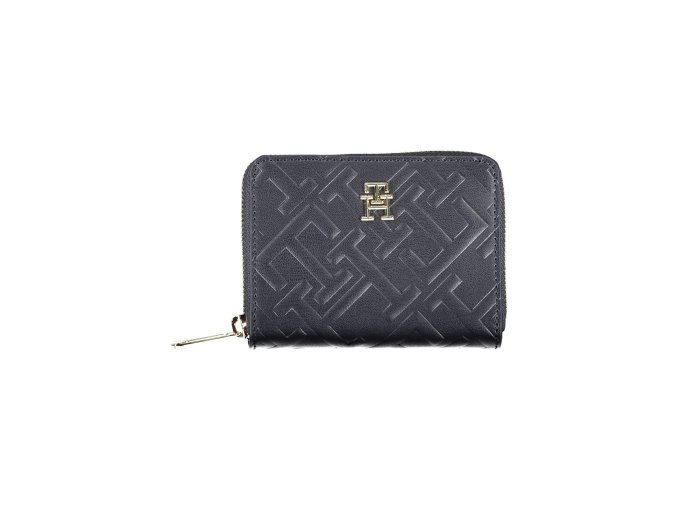Praktická Dámska Peňaženka TOMMY HILFIGER 14X10X3cm Modrá (Velkost UNI, Farba Modrá)