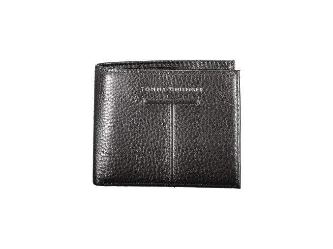 Praktická Pánska Peňaženka TOMMY HILFIGER 11X9X2cm Čierna (Velkost UNI, Farba Čierna)