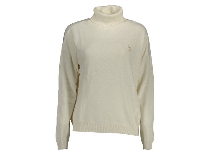 Štýlový Dámsky Rolák U.S. POLO Biela (Velkost 2XL, Farba Biela)