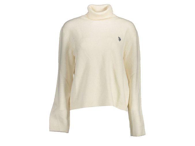 Elegantný Dámsky Sveter U.S. POLO Biela (Velkost XL, Farba Biela)