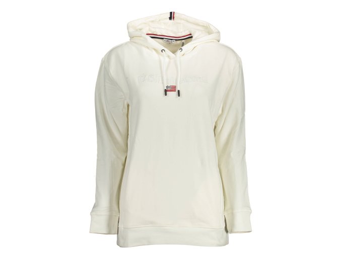 Športová Dámska Mikina bez zipsu   U.S. POLO  Biela (Velkost 2XL, Farba Biela)