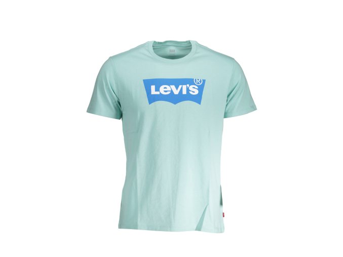 Štýlové Pánske Tričko s krátkym rukávom LEVI'S Modrá (Velkost 2XL, Farba Modrá)