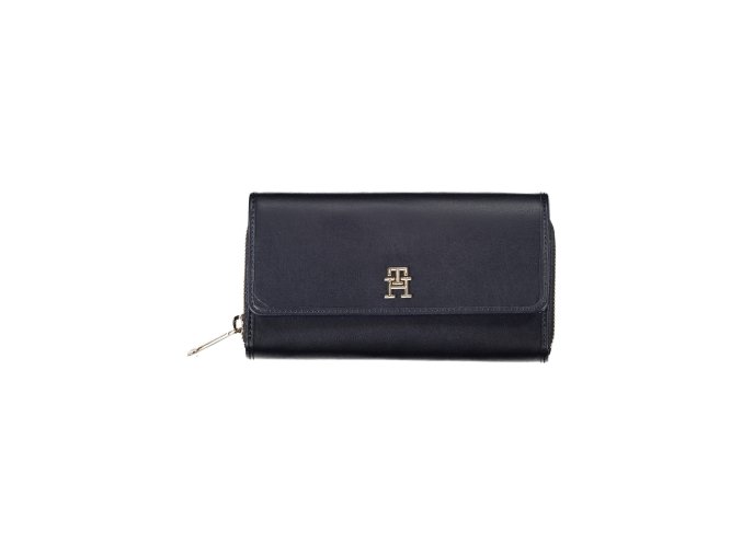 Praktická Dámska Peňaženka TOMMY HILFIGER 19X11X4cm Modrá (Velkost UNI, Farba Modrá)