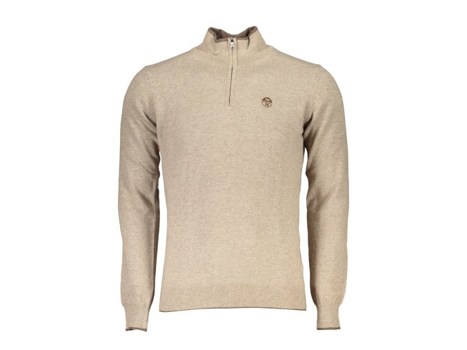 Elegantný Pánsky Sveter NORTH SAILS Bežová (Velkost 2XL, Farba Bežová)