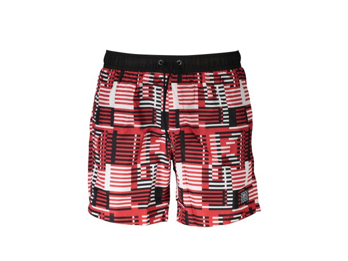 Štýlové Pánske Plavky KARL LAGERFELD BEACHWEAR Červená (Velkost S, Farba Červená)