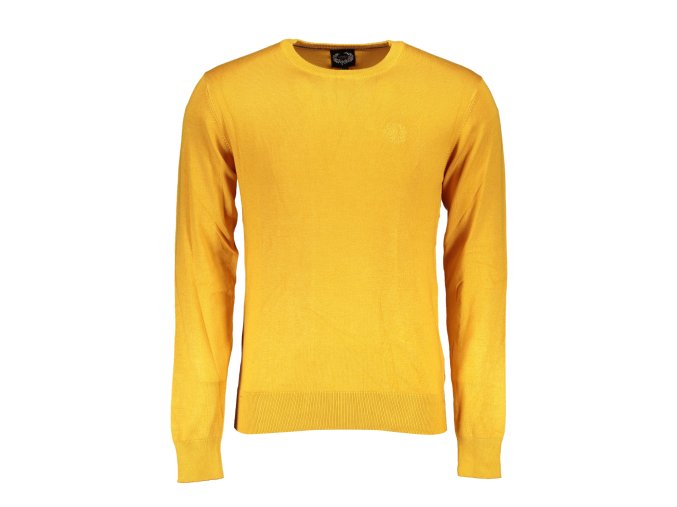 Elegantný Pánsky Pulóver GIAN MARCO VENTURI Žltá (Velkost 2XL, Farba Žltá)