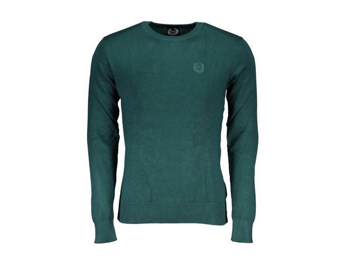 Elegantný Pánsky Pulóver GIAN MARCO VENTURI Zelená (Velkost 2XL, Farba Zelená)