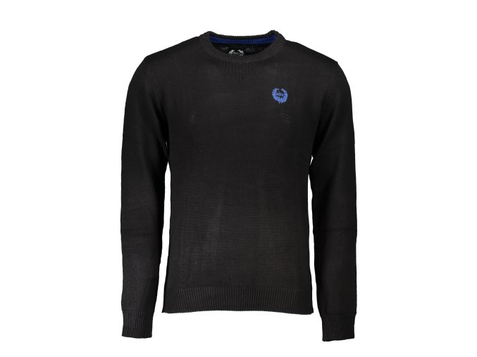 Elegantný Pánsky Pulóver GIAN MARCO VENTURI Čierna (Velkost 2XL, Farba Čierna)