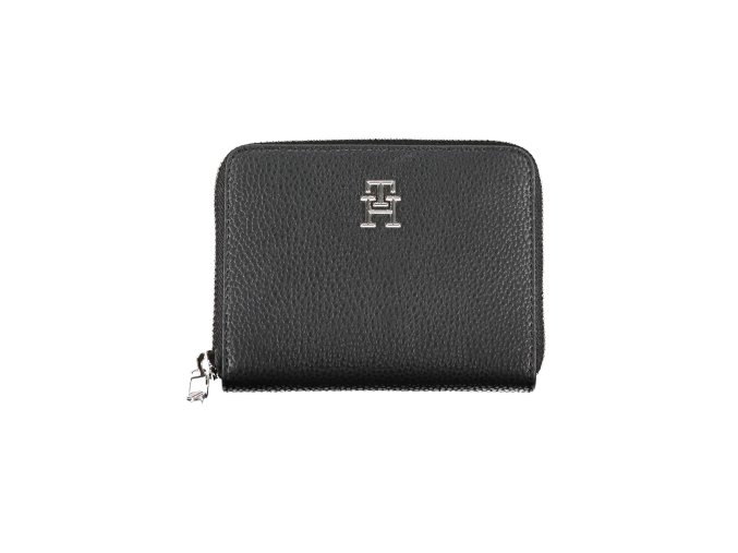 Praktická Dámska Peňaženka TOMMY HILFIGER 3.0X10.0X13.0cm Čierna (Velkost UNI, Farba Čierna)