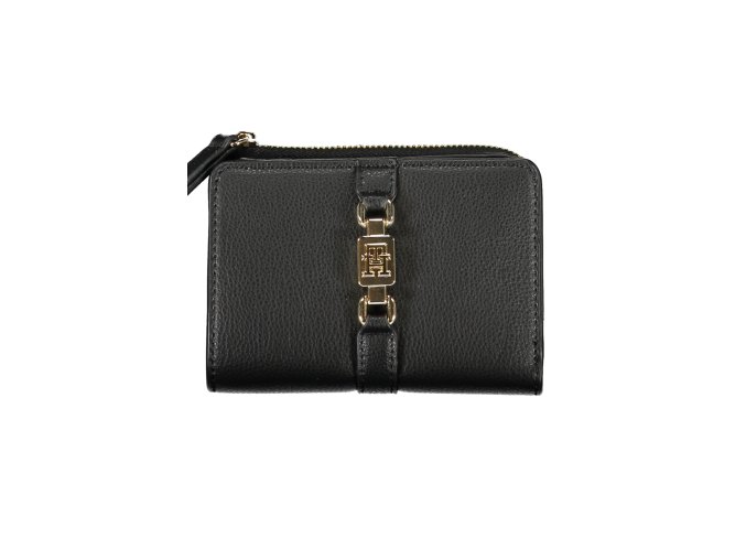 Praktická Dámska Peňaženka TOMMY HILFIGER 13.0X9.0X2.0cm Čierna (Velkost UNI, Farba Čierna)