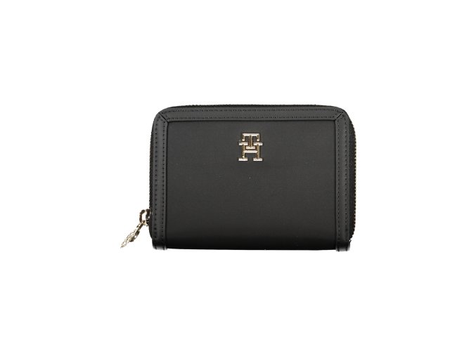 Praktická Dámska Peňaženka TOMMY HILFIGER 14.0X10.0X2.0cm Čierna (Velkost UNI, Farba Čierna)