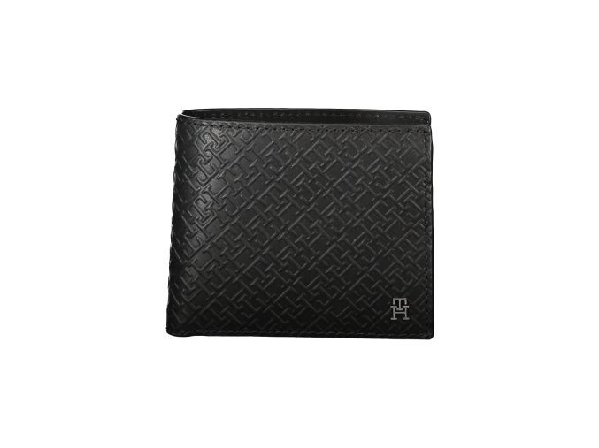 Praktická Pánska Peňaženka TOMMY HILFIGER 12.0X10.0X4.0cm Čierna (Velkost UNI, Farba Čierna)