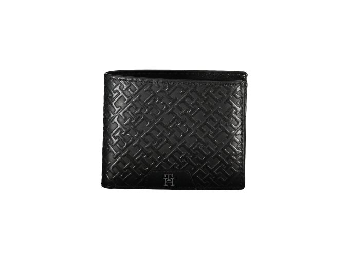 Praktická Pánska Peňaženka TOMMY HILFIGER 11.0X2.0X9.0cm Čierna (Velkost UNI, Farba Čierna)