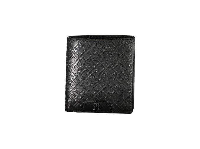 Praktická Pánska Peňaženka TOMMY HILFIGER 9.0X10.0X3.0cm Čierna (Velkost UNI, Farba Čierna)