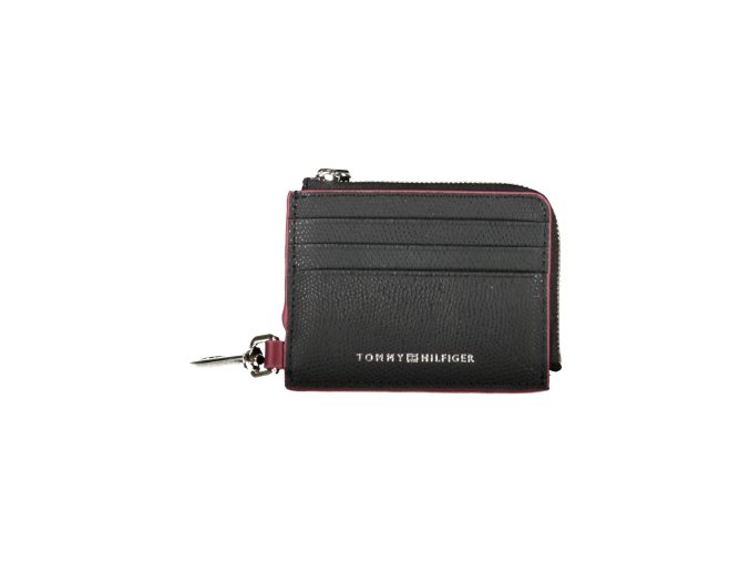 Praktická Pánska Peňaženka TOMMY HILFIGER 10.0X8.0X2.0cm Čierna (Velkost UNI, Farba Čierna)