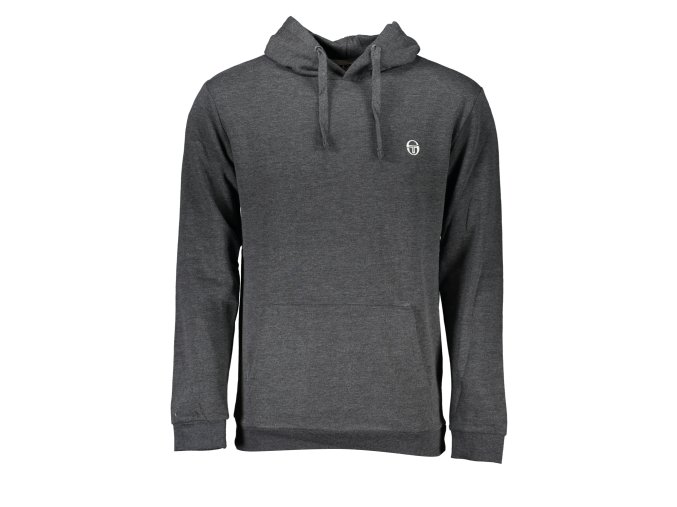 Športová Pánska Mikina bez zipsu SERGIO TACCHINI Šedá (Velkost 2XL, Farba Šedá)