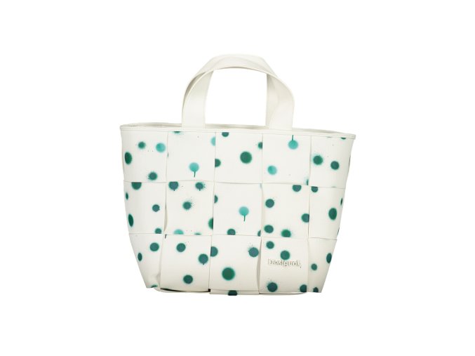Štýlová Dámska Kabelka DESIGUAL  40.0X27.0X20.0cm  Biela (Velkost UNI, Farba Biela)