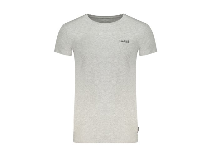 Štýlové Pánske Tričko s krátkym rukávom GAUDÌ Šedá (Velkost 2XL, Farba Šedá)