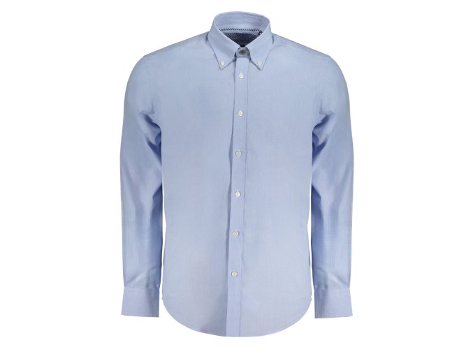 Elegantná Pánska Košeľa HARMONT & BLAINE Modrá (Velkost S, Farba Modrá)