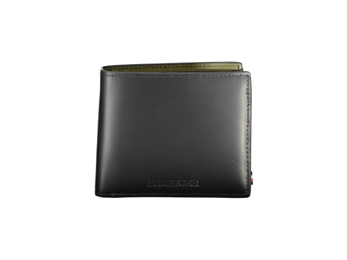 Praktická Pánska Peňaženka TOMMY HILFIGER 12.0X9.5X2.0cm Čierna (Velkost UNI, Farba Čierna)