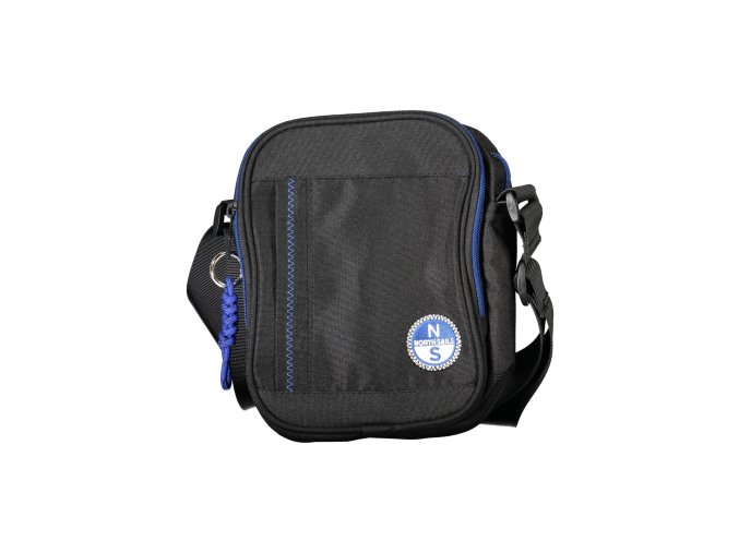 Štýlová Pánska Crossbody Taška NORTH SAILS 16.0X22.0X9.0cm Čierna (Velkost UNI, Farba Čierna)