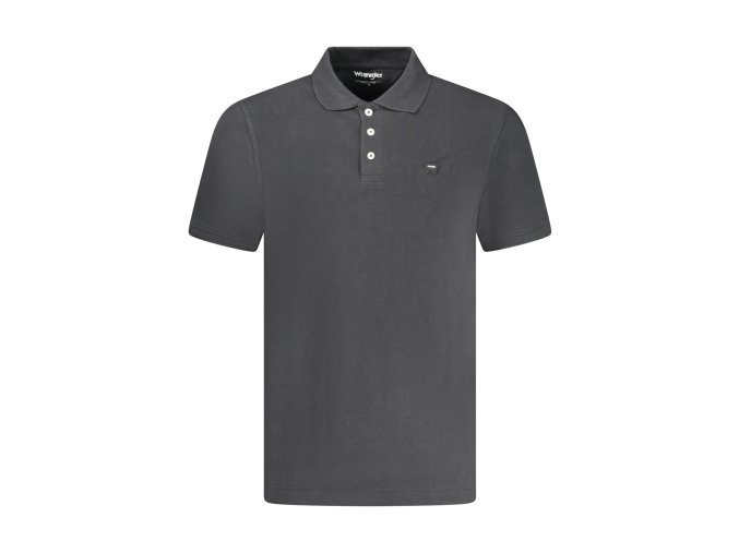 Športová Pánska Polokošeľa WRANGLER Čierna (Velkost M, Farba Čierna)