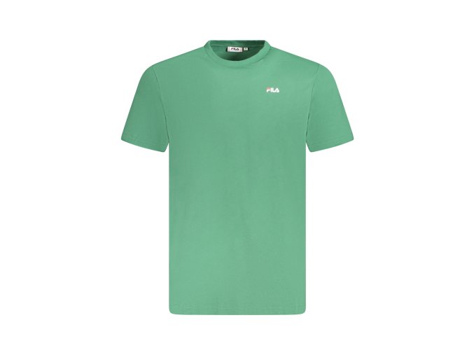 Štýlové Pánske Tričko s krátkym rukávom FILA Zelená (Velkost 2XL, Farba Zelená)