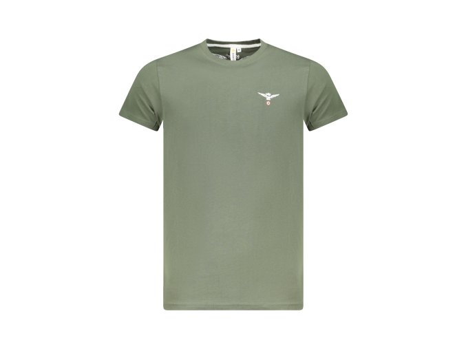 Štýlové Pánske Tričko s krátkym rukávom ACCADEMIA MILITARE Zelená (Velkost S, Farba Zelená)