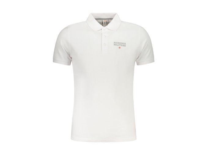 Športová Pánska Polokošeľa ACCADEMIA MILITARE Biela (Velkost 2XL, Farba Biela)