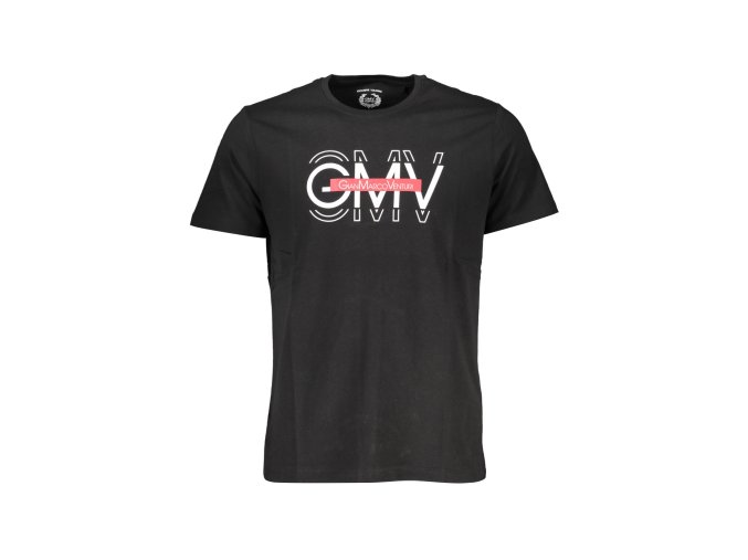 Štýlové Dámske Tričko s krátkym rukávom GIAN MARCO VENTURI Čierna (Velkost 2XL, Farba Čierna)