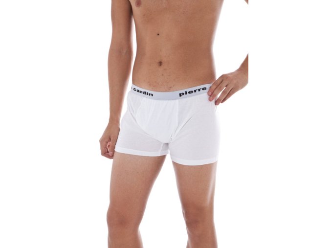 Pohodlné Pánske Boxerky PIERRE CARDIN Biela (Velkost IV, Farba Biela)