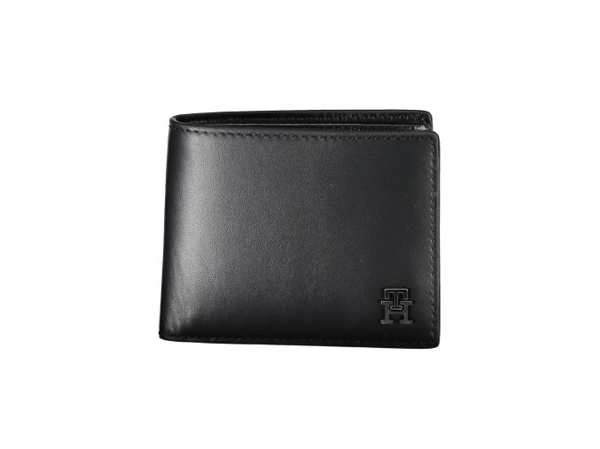 Praktická Pánska Peňaženka TOMMY HILFIGER 3.0X9.0X11.0cm Čierna (Velkost UNI, Farba Čierna)