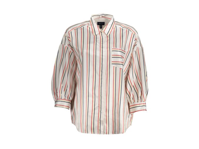 Elegantná Dámska Košeľa GANT Biela (Velkost 42, Farba Biela)