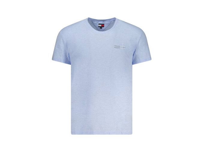 Štýlové Pánske Tričko s krátkym rukávom TOMMY HILFIGER Modrá (Velkost XL, Farba Modrá)