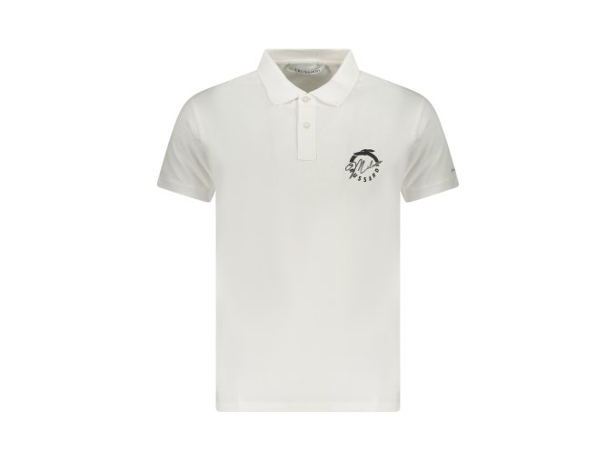 Športová Pánska Polokošeľa TRUSSARDI Biela (Velkost 2XL, Farba Biela)