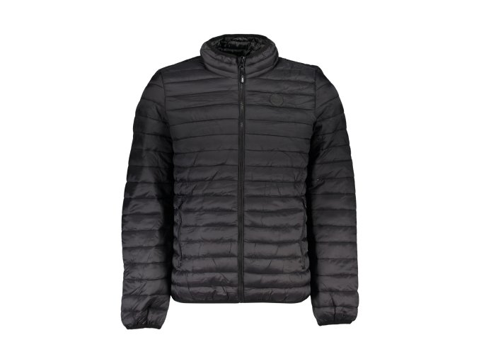 Kvalitná Pánska Zimná Bunda GIAN MARCO VENTURI Čierna (Velkost 2XL, Farba Čierna)