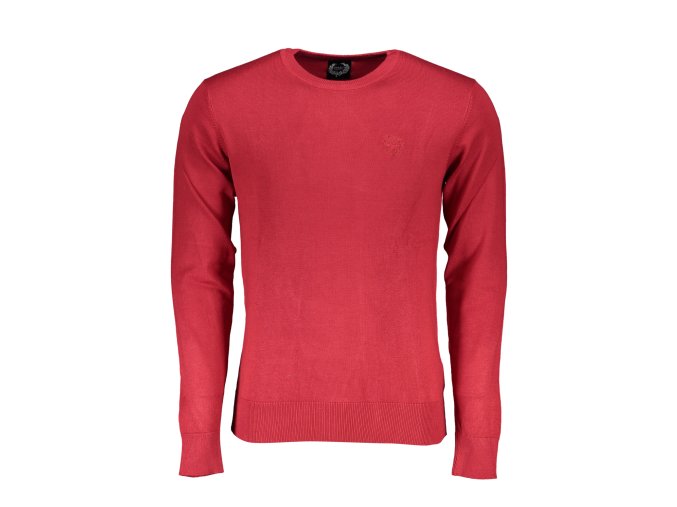Elegantný Pánsky Pulóver GIAN MARCO VENTURI Červená (Velkost 2XL, Farba Červená)