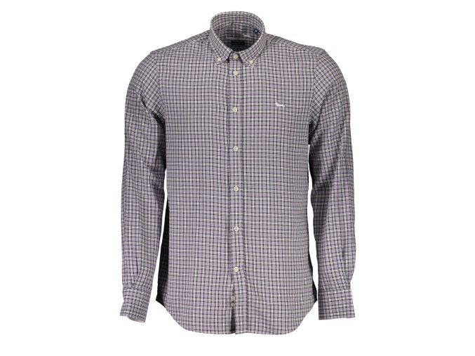 Elegantná Pánska Košeľa HARMONT & BLAINE Fialová (Velkost 2XL, Farba Fialová)