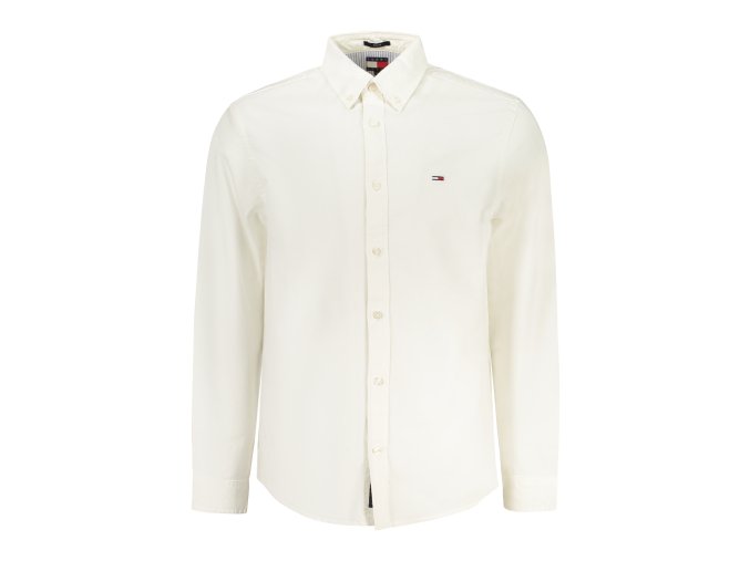 Elegantná Pánska Košeľa TOMMY HILFIGER Biela (Velkost XL, Farba Biela)