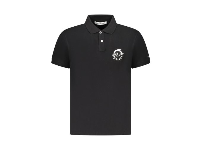 Športová Pánska Polokošeľa TRUSSARDI Čierna (Velkost 2XL, Farba Čierna)