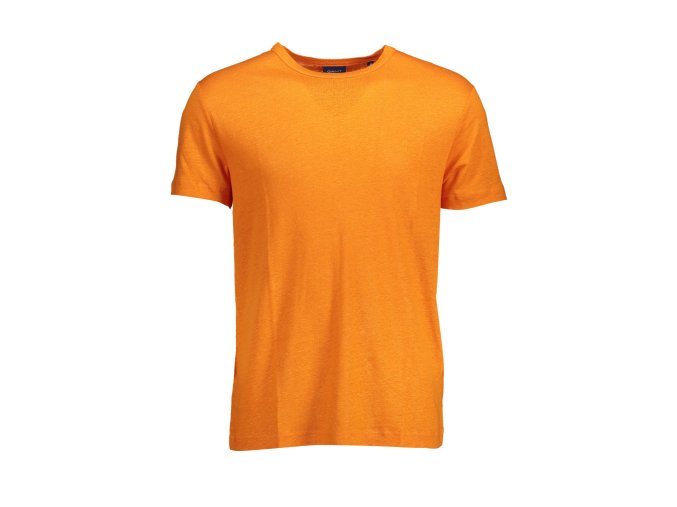 Štýlové Pánske Tričko s krátkym rukávom GANT Oranžová (Velkost 2XL, Farba Oranžová)