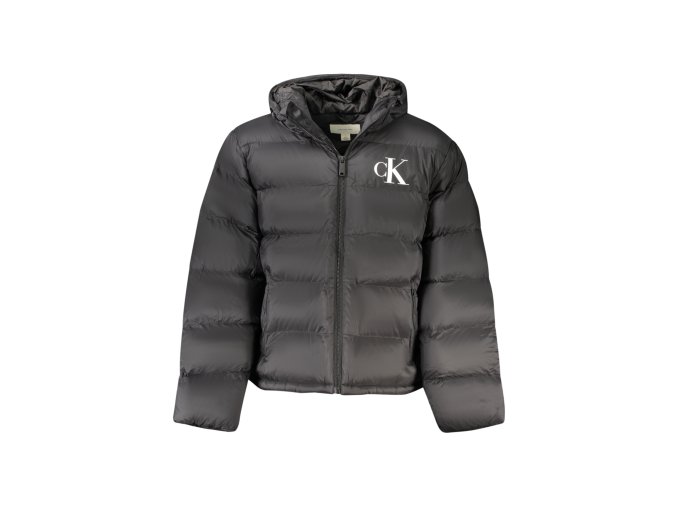 Silný Pánsky Kabát Odvahy Čierna (Velkost 2XL, Farba Čierna)