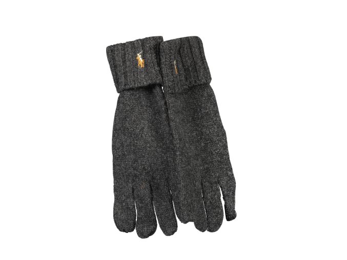 Kvalitné Pánske Rukavice RALPH LAUREN Šedá (Velkost UNI, Farba Šedá)
